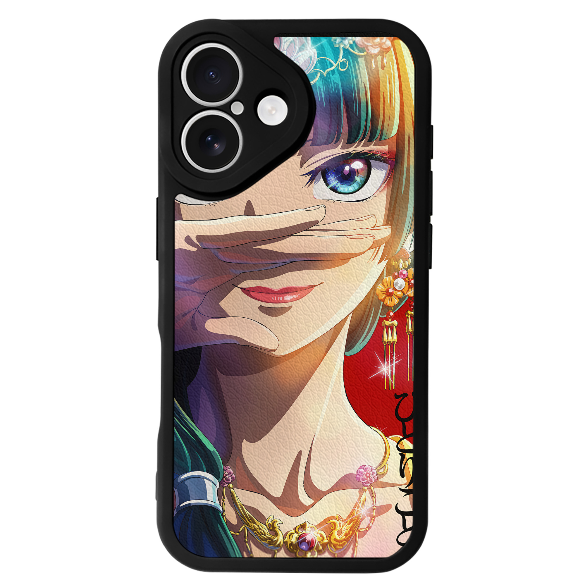 （画像用） 薬屋のひとりごと The Apothecary Diaries 【iPhone 16シリーズ対応】シリコンスマホケース（レザー調） 材質：シリコン
